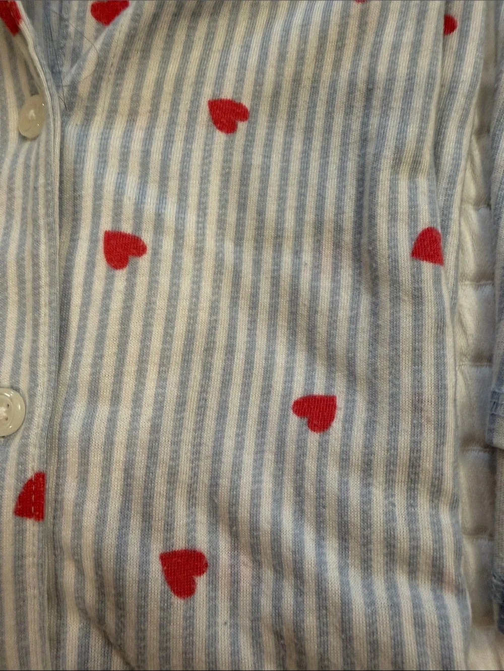 Abercrombie Kids Hearts Short Sleeve PJ Set, Size 15/16